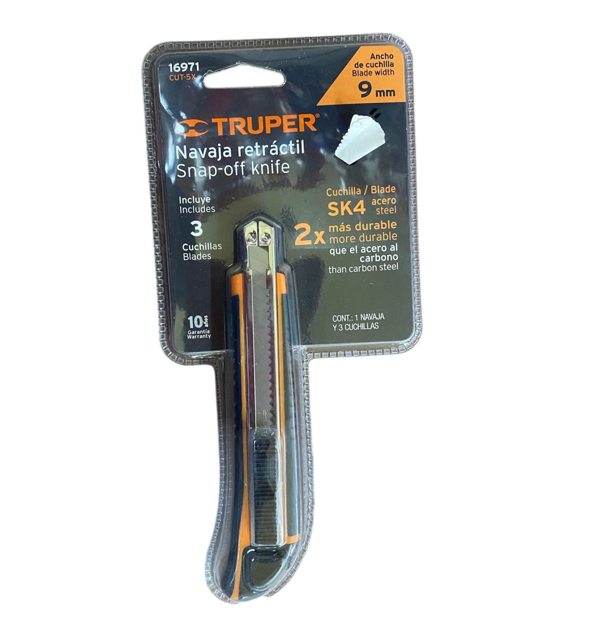 Navaja Retractil De Cuchillas